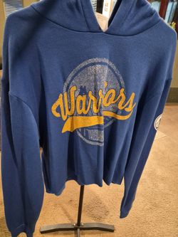Warriors Half Pull Over Hoodie