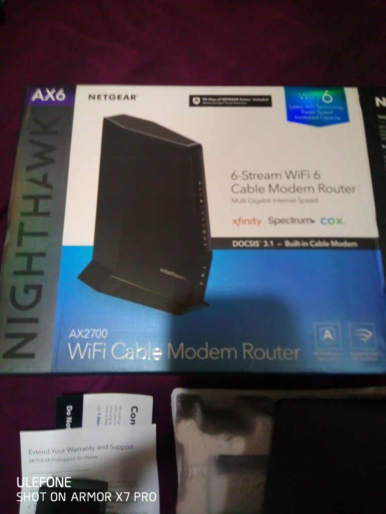 Nighthawk Wireless Modem Router