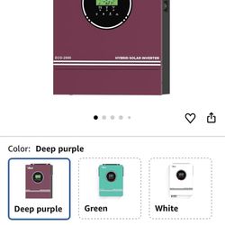 2000W Off Grid Solar Hybrid Inverter 12V DC to 220-230V AC, Pure Sine Wave Inverter with 80A MPPT Solar Charge Controller, Works with 12V Lead Acid an