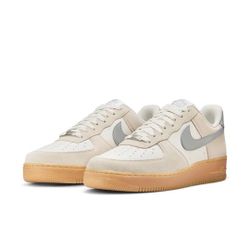 Nike Air Force 1 Low ‘07 ‘Phantom Light Smoke Gum’ Size 9M