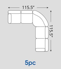 Sectional couch