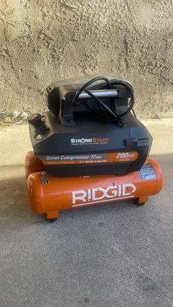 Ridgid quiet compresssor 4.5 gal
