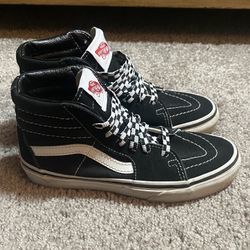 Vans Off The Wall Sk8 Hi Top Sneakers Kids Size 1