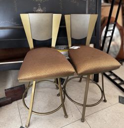 Jonhston Casuals Metal Bar Stools - Set of 2
