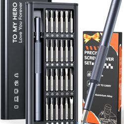 Precision Magnetic Screwdriver Set, Professional Mini Repair Tool Kit for Electronics, Phone, Laptop, Watch, Eyeglasses, Ring Doorbell, PC, Small Gift