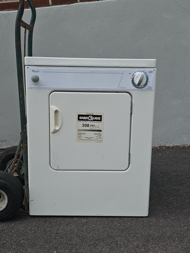 110 Volt Electric Ducted DRYER Cleaned, Tested & Works