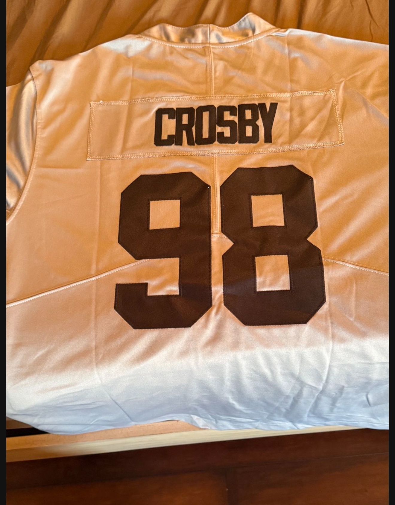 Raiders XL Crosby Jersey Grey and Black XL