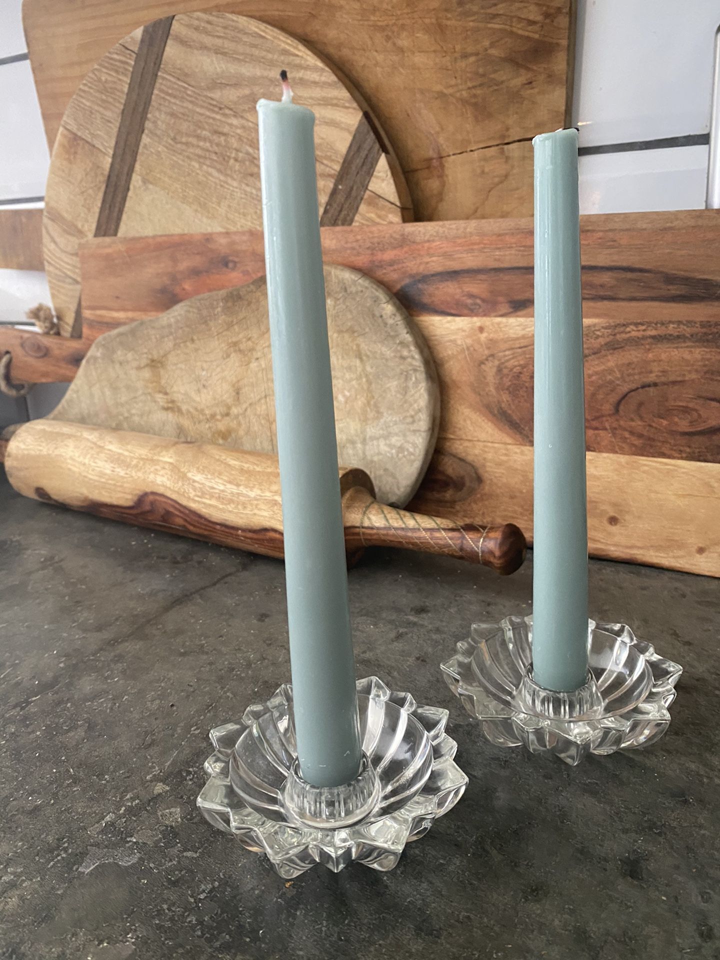 Crystal Candle Holders