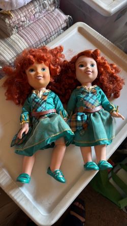 Disney Brave- Merida dolls - qty 2 gently used