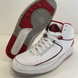 Nike Air Jordan 2 Retro Countdown Pack 308308-162 White Red CDP 2008