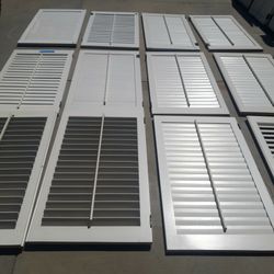 Persianas De Madera Casi Nuevas 