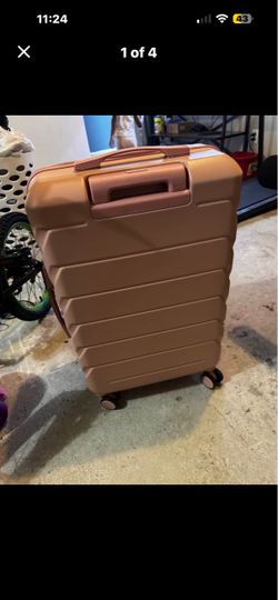 Pink Luggage Suit case with lock