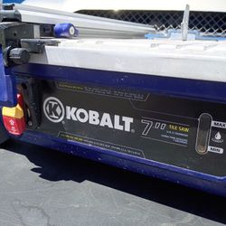 Kobalt Tile Saw