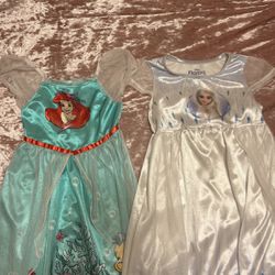 2 Disney Nightgowns 