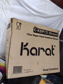 Karat food container for elotes cups