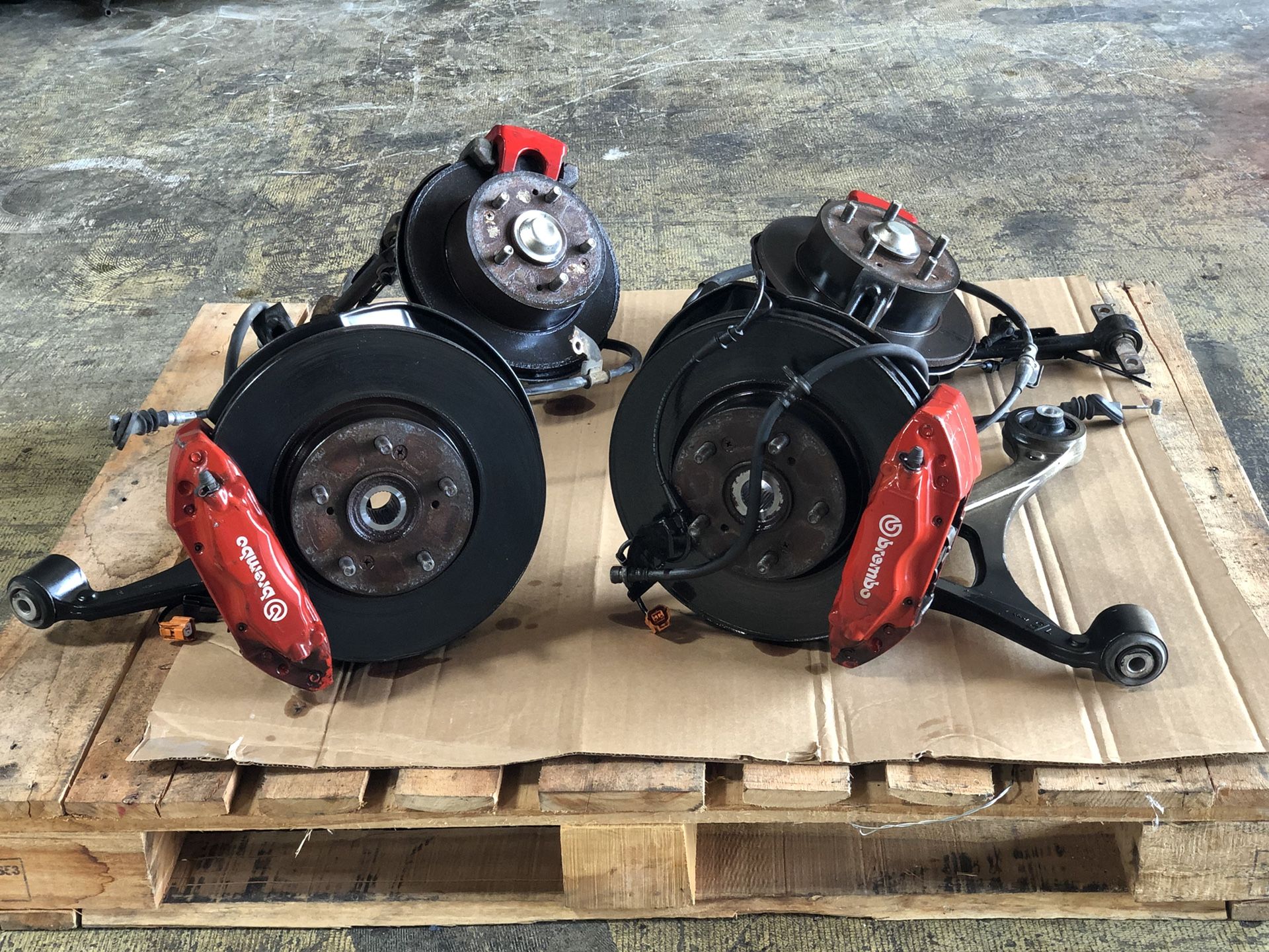 DC5 Acura RSX Jdm Brembo brake calipers and rotors for Sale in Chula