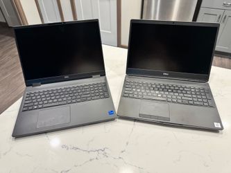 Lot of 2 Dell Precision 7(contact info removed) i7-13850HX i9-10885H 32GB Computers No Battery
