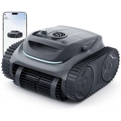 Bubot 700 C10 Pool Cleaner Robot, Cordless Pool Vacuum w/Superior Suction, Triple Motors, Smart Navigation, APP Control, Wall/Waterline, 140-Min Runti