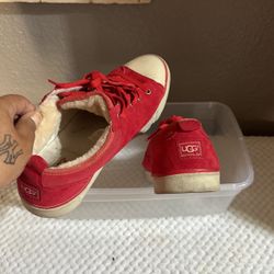 Red  UGGS Sneakers 