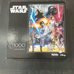 Star Wars Collectible 1000 Piece Puzzle Brand New