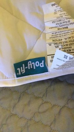 Poly-fil Weighted blanket insert