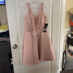 Pretty Blush Pink Dress Teen Size Medium