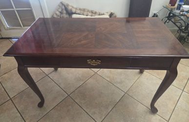 Queen Anne Style Wood Desk