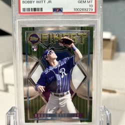 Bobby Witt JR ROOKIE PSA GEM 10