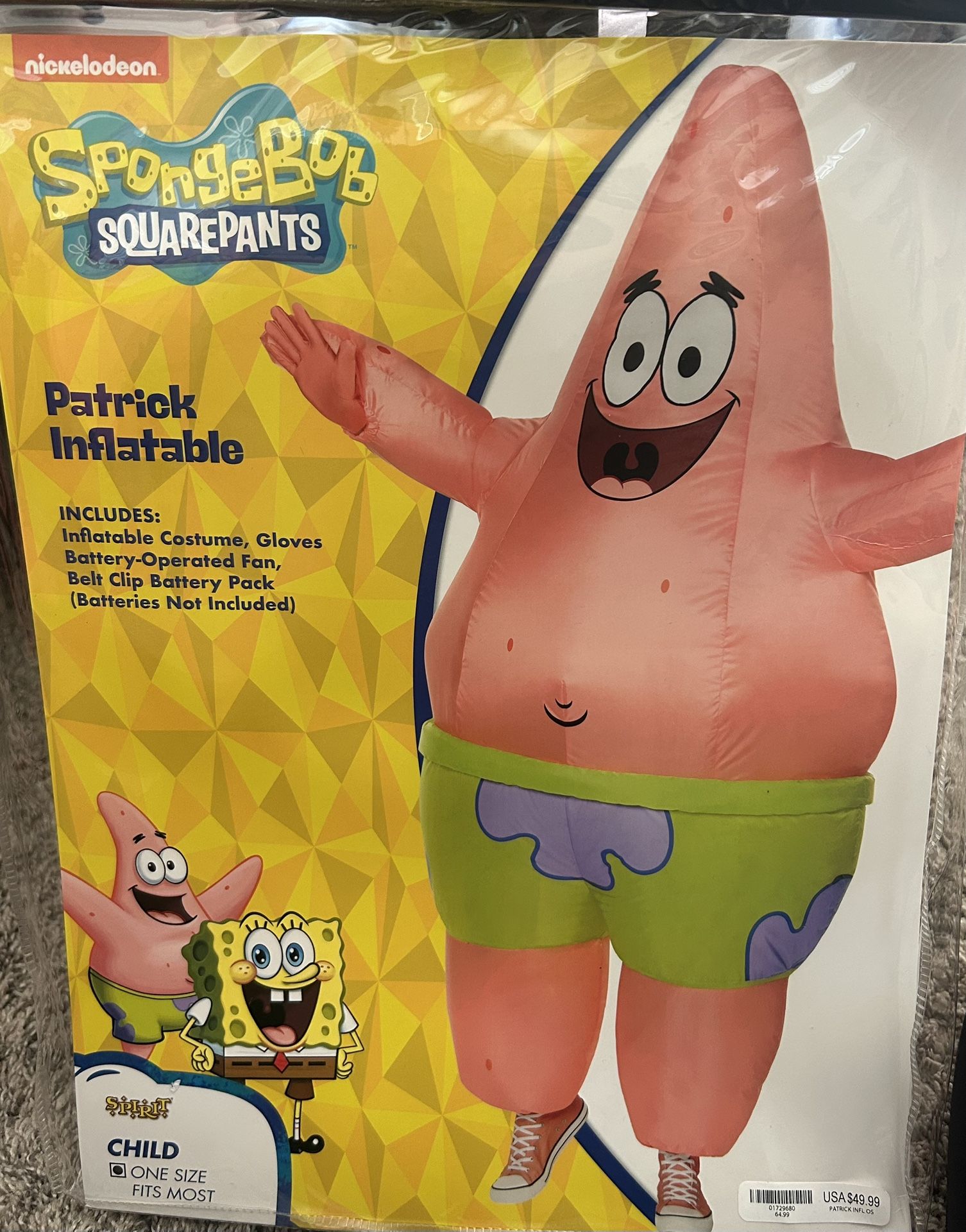 Patrick Inflatable Costume