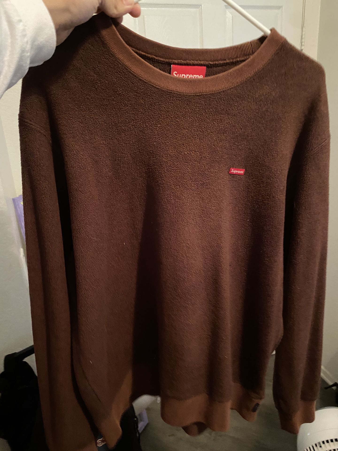 Brown box logo supreme brown Size M