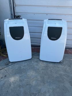Two 14,000 BTU portable ACs does not come with exhaust hoses