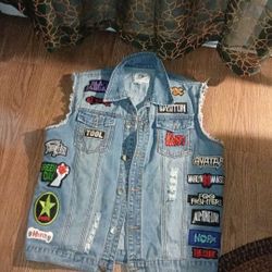 Metal Battle Jackets Size Large 