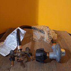Gas Grill Burner Valve And Regulator Assembly-$40.00