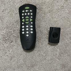 Xbox DVD Remote and Sensor