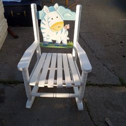 Teamson Kids Safari Rocking Chair - Zebra