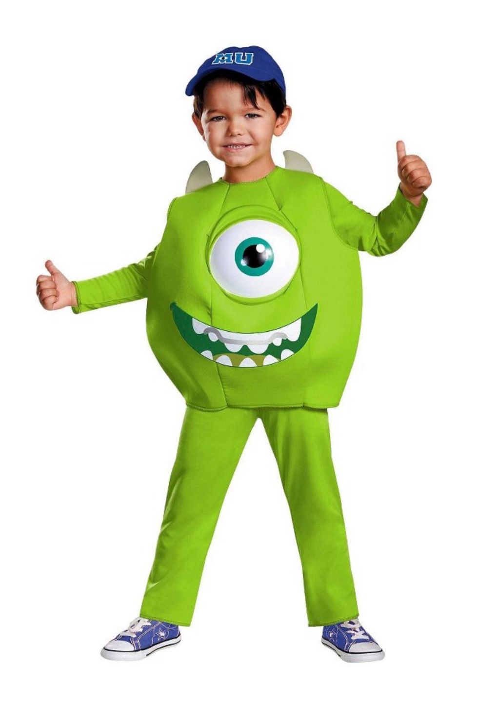 Disney Pixar Monster Inc. Mike Wazowski Kid’s Costume Medium (7-8)