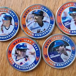 Mets Anniversary Quarter Dollars