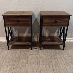 Matching Nightstand Tables