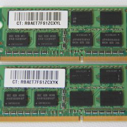 2* SAMSUNG 2GB 2RX8 PC3-10600S