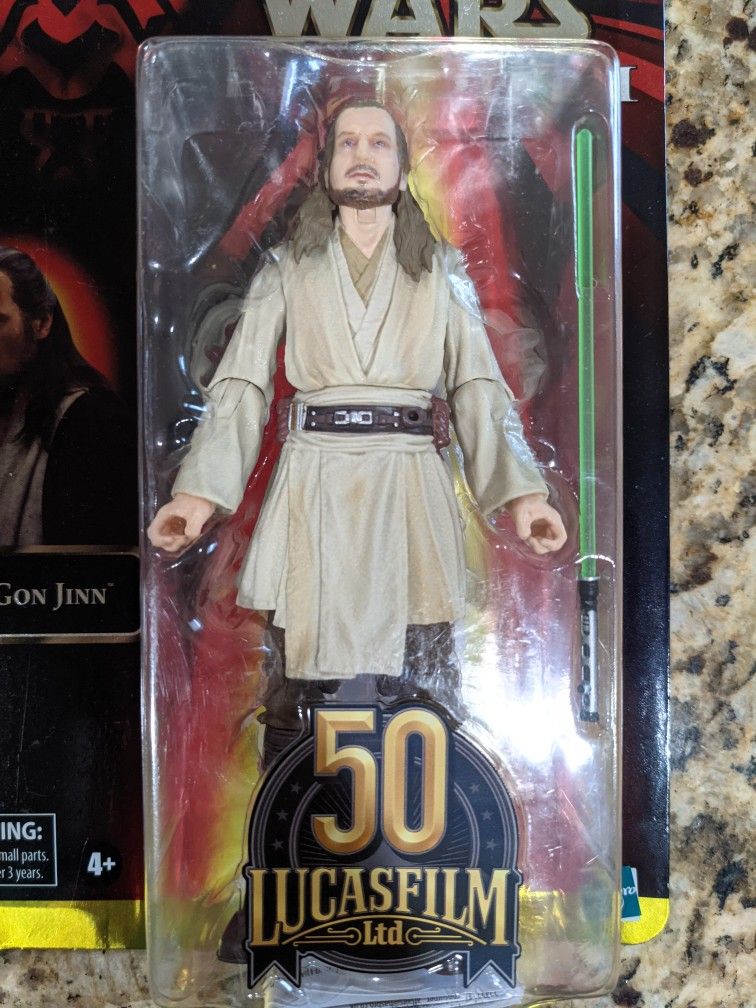 Hasbro: Star Wars Black Series Lucasfilm 50th Anniversary Qui-Gon Jinn