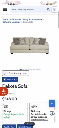 Two sofas