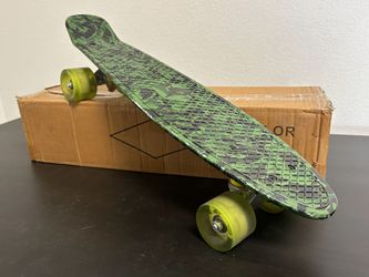 Penny Board “Camo” – 22" Mini Cruiser Skateboard