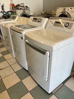 Lg washer and dryer set( delivery available)