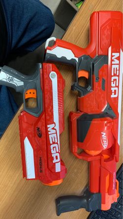 2 mega nerf guns