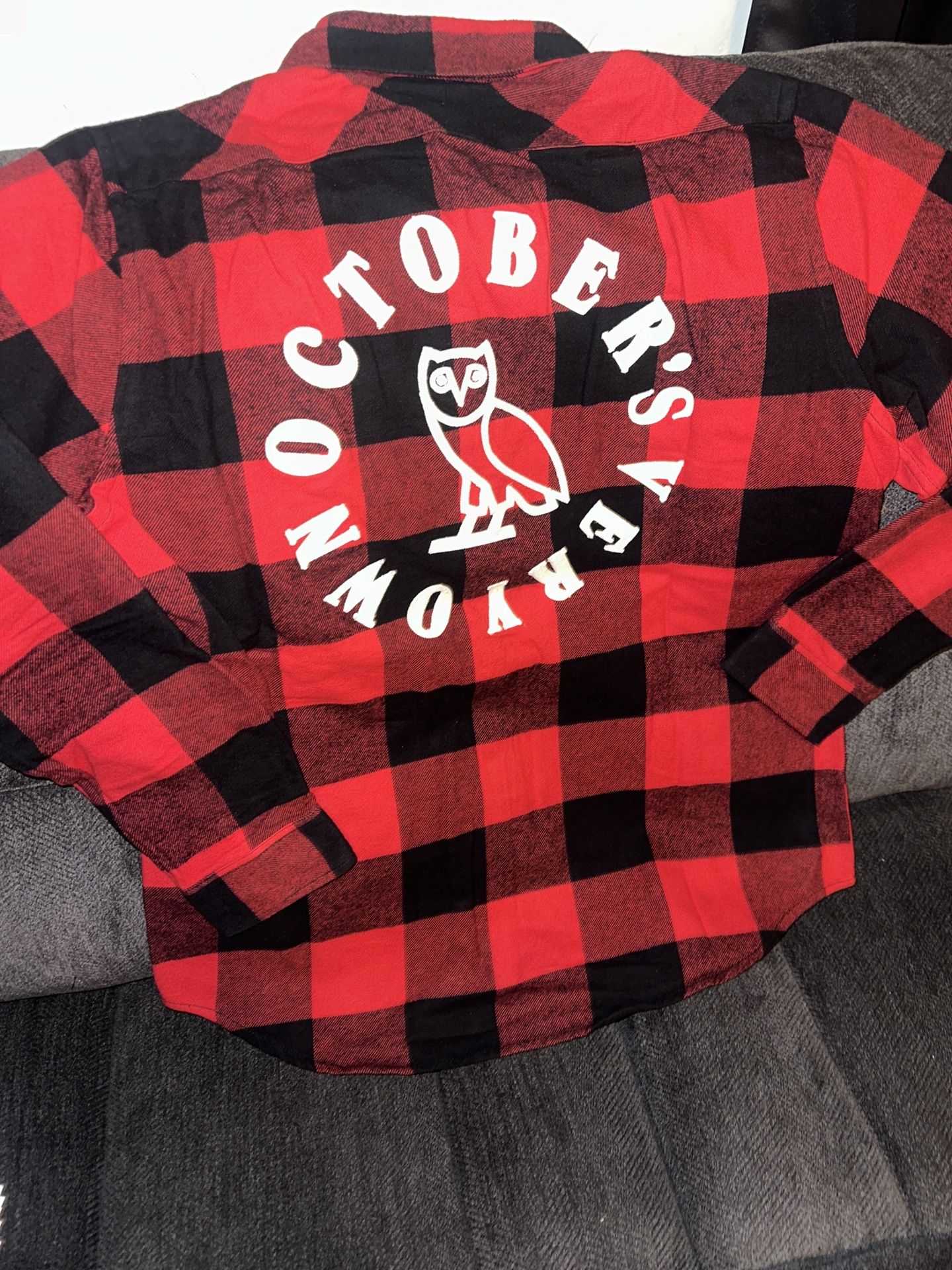 Ovo Buffalo Plaid Shirt In Red