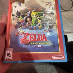 Zelda Wind Waker WiiU CASE ONLY