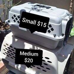 Small Pet Taxi Crate Kennel $15