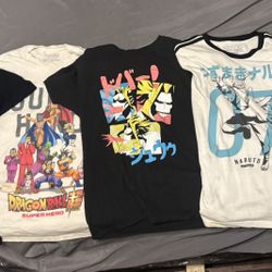 5 anime shirts