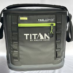 #2868 Titan by Artic Zone 24Can 16Quar Welded Soft Cooler W/ Waterproof Exterior