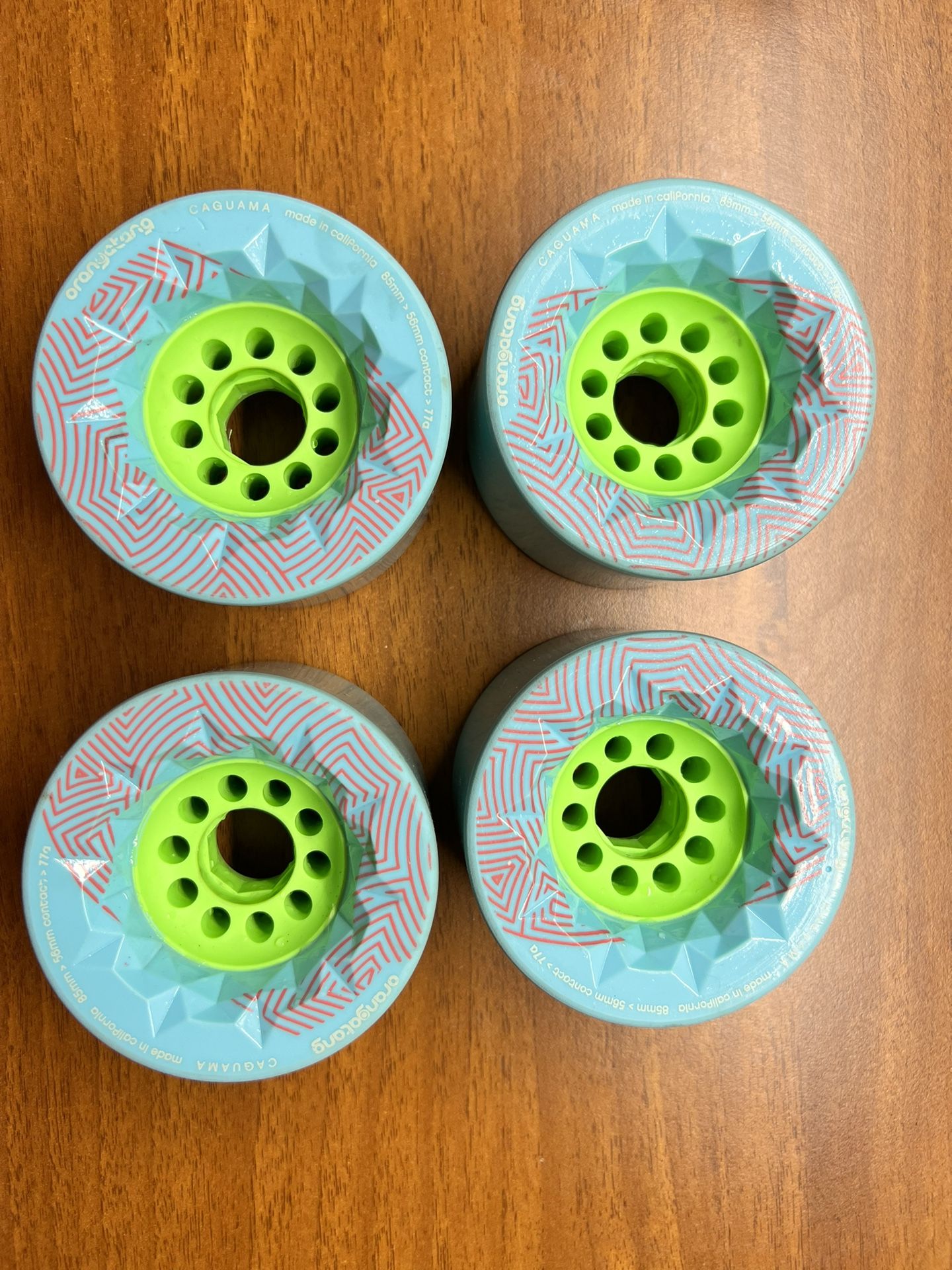 Eskateboard/longboard wheels- Orangatang Caguama 85mm/77a